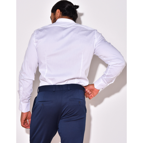 Chemise manches longues col rond Chemise manches longues col rond