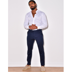 Chemise manches longues col rond Chemise manches longues col rond