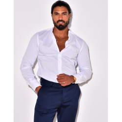 Chemise manches longues col rond Chemise manches longues col rond