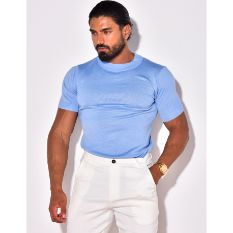 Pull fin à col rond Pull fin à col rond