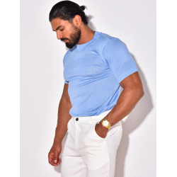 Pull fin à col rond Pull fin à col rond