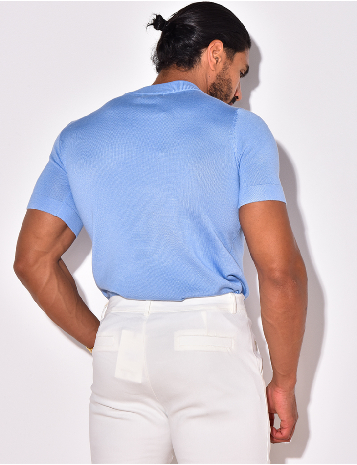 Pull fin à col rond Pull fin à col rond