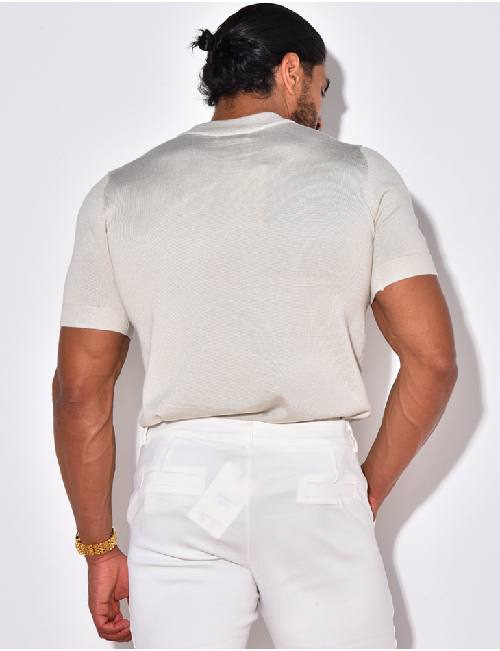 Pull fin à col rond Pull fin à col rond