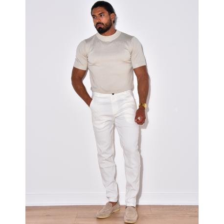 Pull fin à col rond Pull fin à col rond