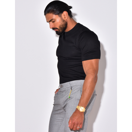 Pull fin à col rond Pull fin à col rond