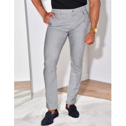 Pantalon chiné à breloques Pantalon chiné à breloques