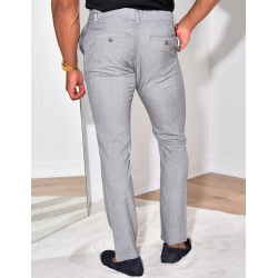 Pantalon chiné à breloques Pantalon chiné à breloques