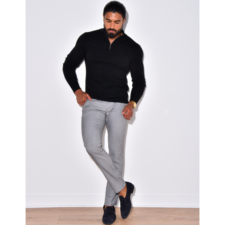 Pantalon chiné à breloques Pantalon chiné à breloques