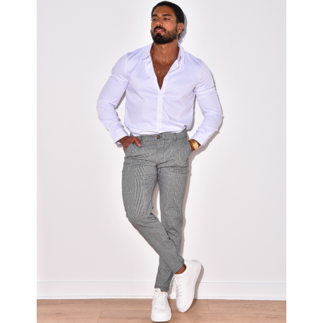 Chemise manches longues satinée Chemise manches longues satinée