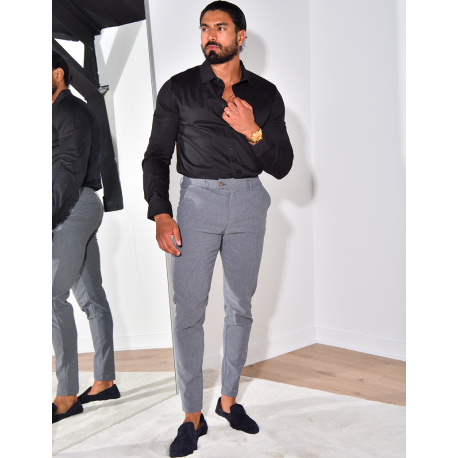 Chemise manches longues satinée Chemise manches longues satinée