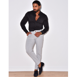 Chemise manches longues col rond