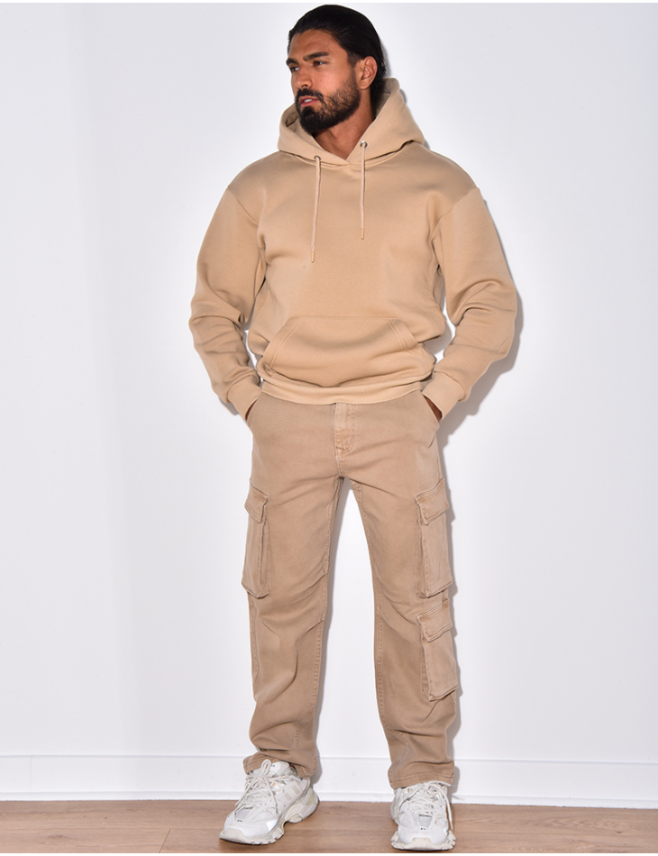 Jeans large à poches Jeans large à poches