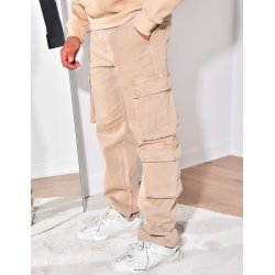 Jeans large à poches Jeans large à poches