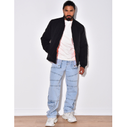 Bombers homme reversible