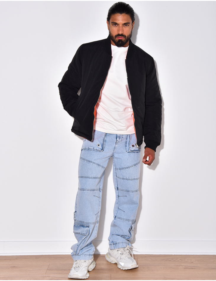 Bombers homme reversible