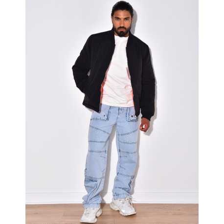 Bombers homme reversible