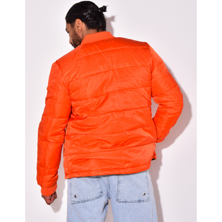 Bomber orange homme online