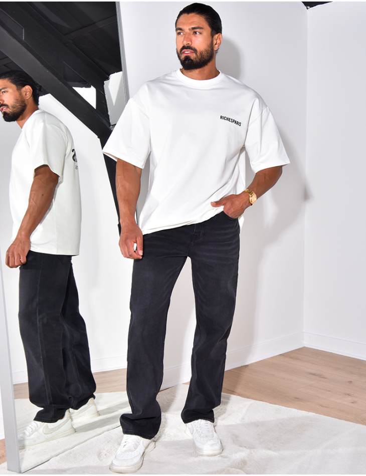 Jeans basic coupe droite