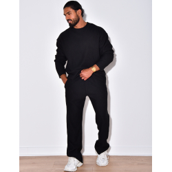 Ensemble côtelé pantalon et pull