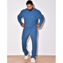 Ensemble côtelé pantalon et pull