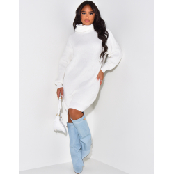 Robe pull col roulé Robe pull col roulé