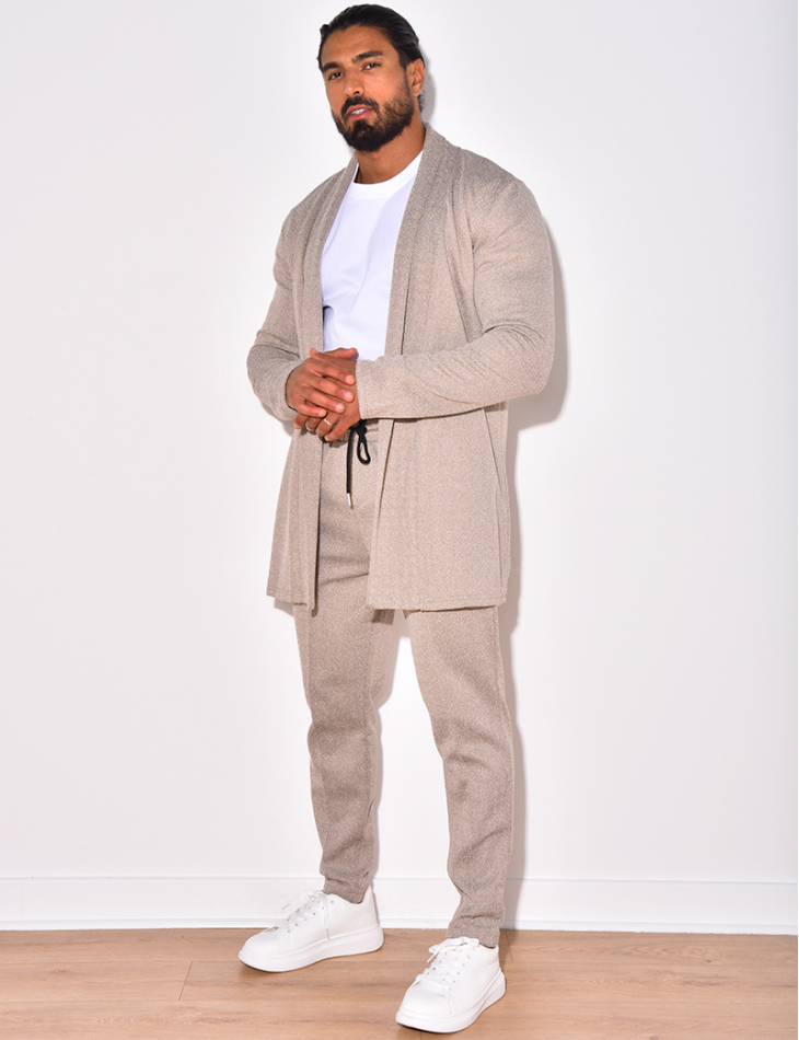 Ensemble gilet pantalon homme online