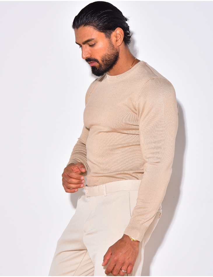 Slim round-neck jumper Slim round-neck jumper