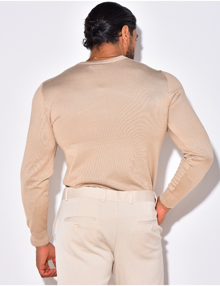Slim round-neck jumper Slim round-neck jumper