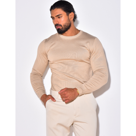 Slim round-neck jumper Slim round-neck jumper