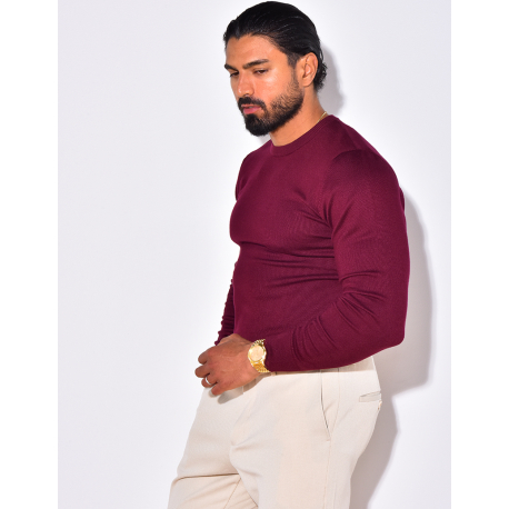Slim round-neck jumper Slim round-neck jumper