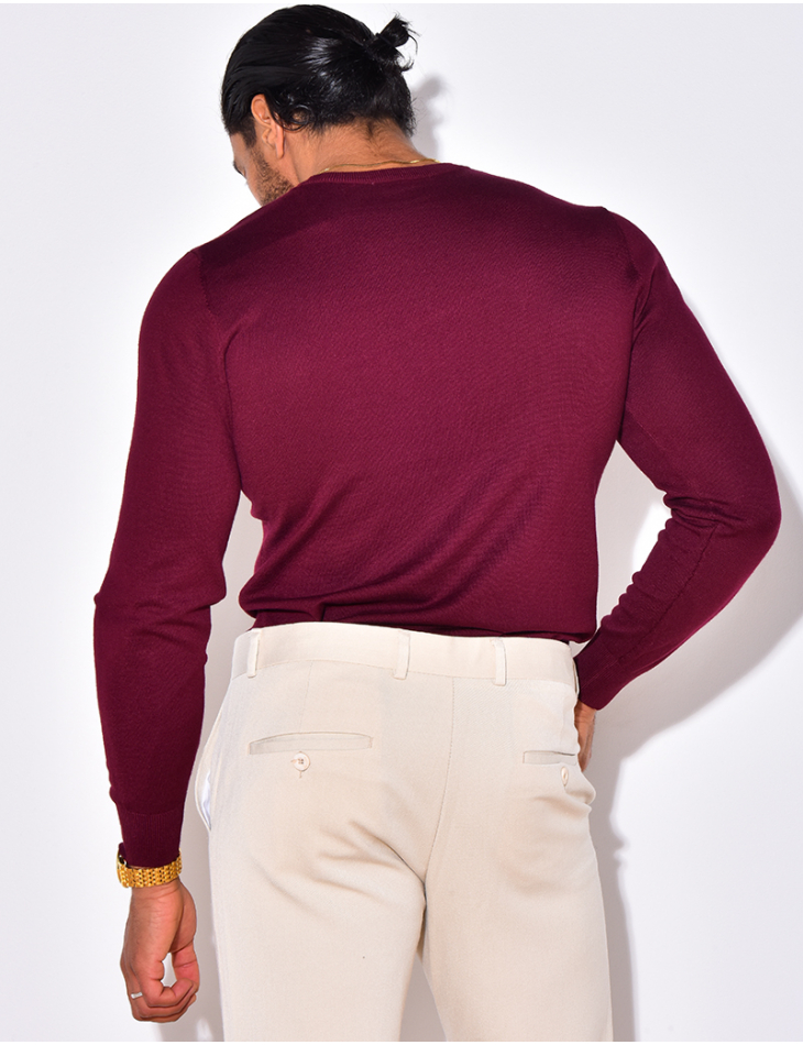 Slim round-neck jumper Slim round-neck jumper