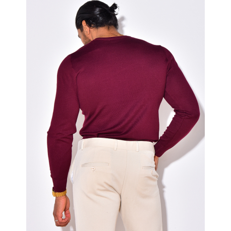 Slim round-neck jumper Slim round-neck jumper