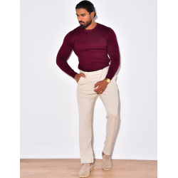 Slim round-neck jumper Slim round-neck jumper