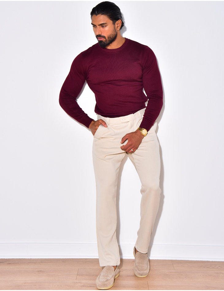 Slim round-neck jumper Slim round-neck jumper