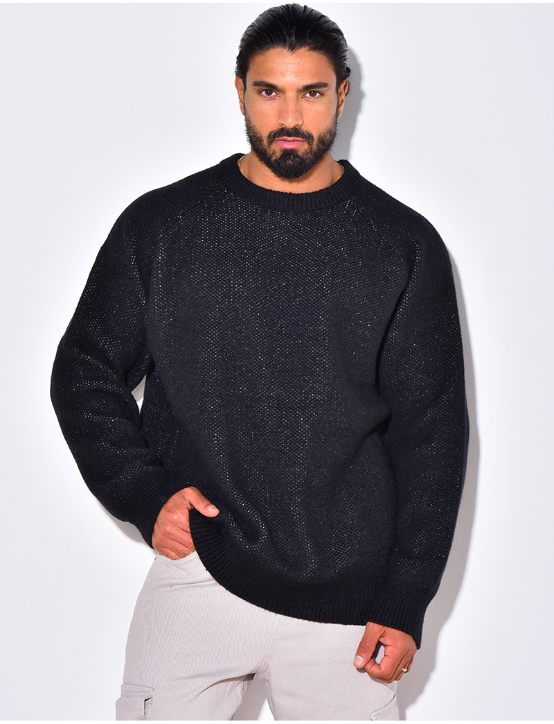 Pull en laine oversize deals