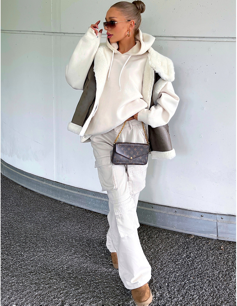 Bombardier oversize sans manche