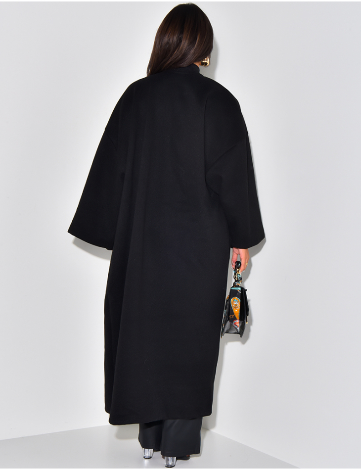 Long & thick felt kimono