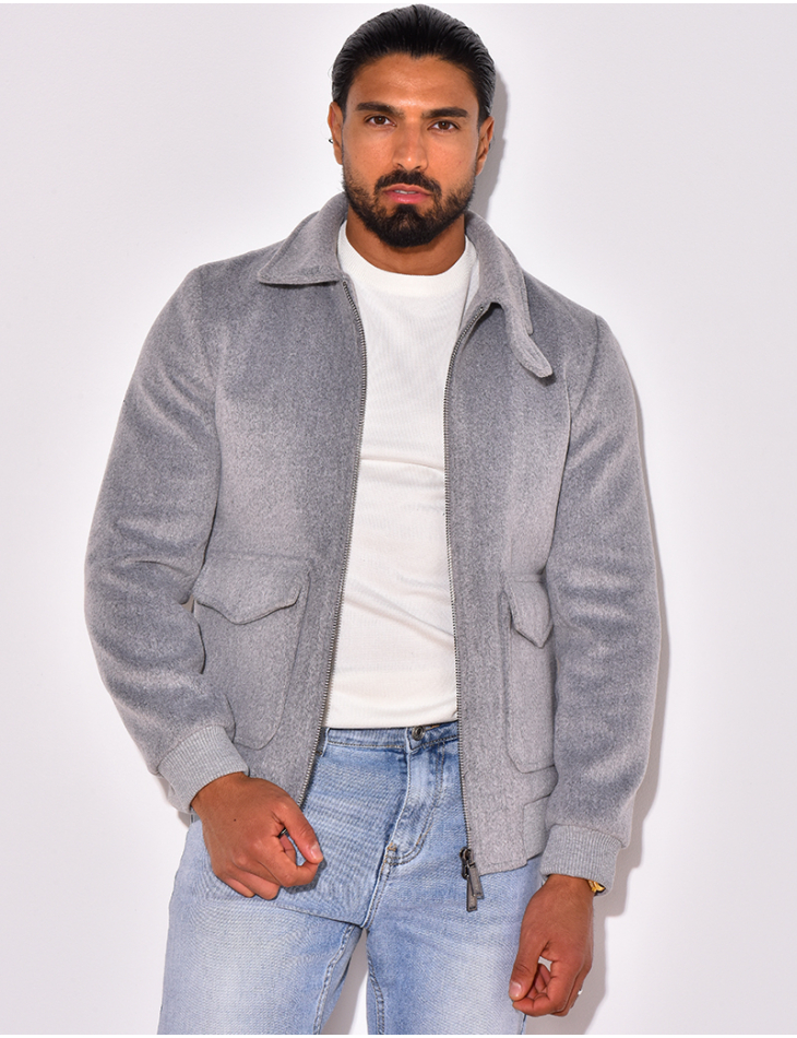 Veste épaisse à poches