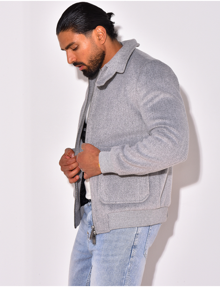 Veste épaisse à poches