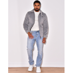 Veste épaisse à poches