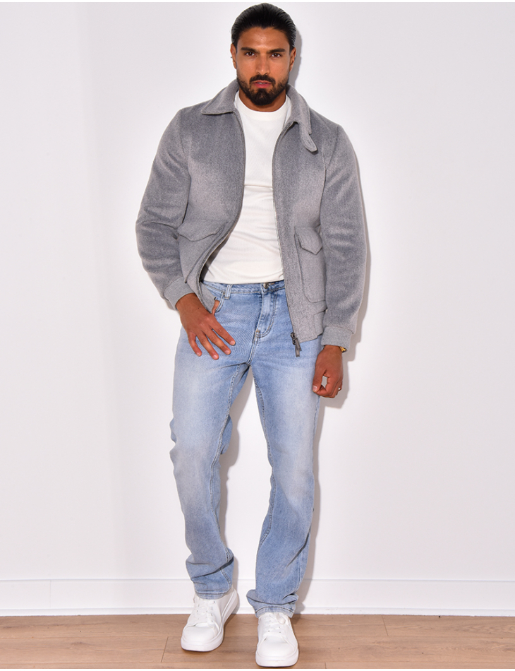 Veste épaisse à poches