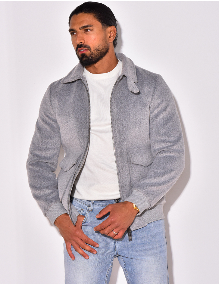 Veste épaisse à poches