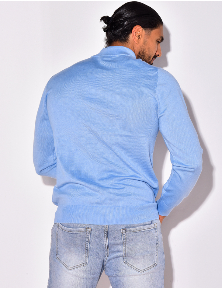 Pull fin à petit col Pull fin à petit col