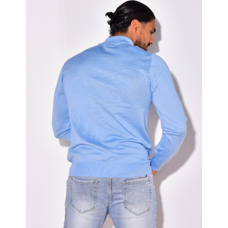 Pull fin à petit col Pull fin à petit col