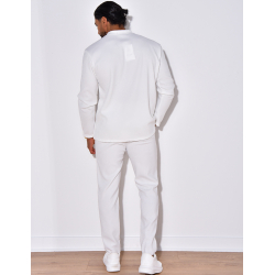 Embossed t-shirt and trouser set