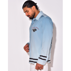 Chemise satinée "Dodge fever"