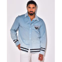 Chemise satinée "Dodge fever"