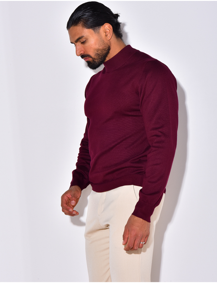 Pull fin à petit col Pull fin à petit col