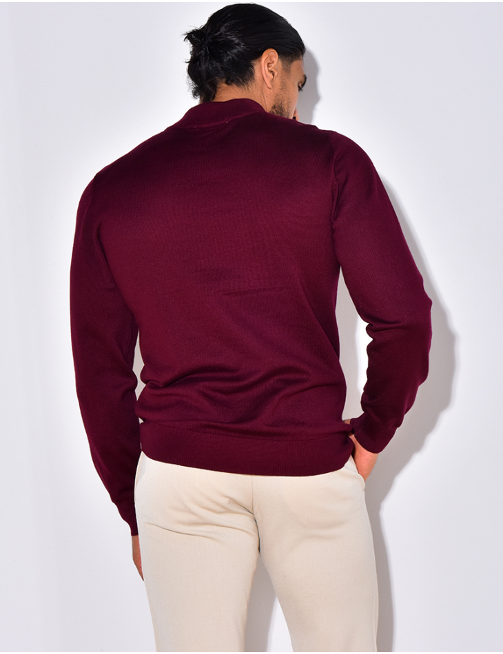 Pull fin à petit col Pull fin à petit col