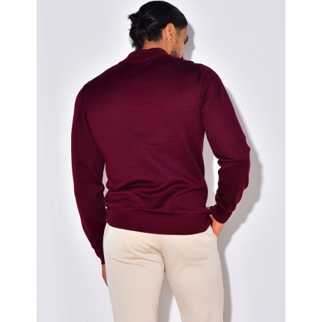 Pull fin à petit col Pull fin à petit col